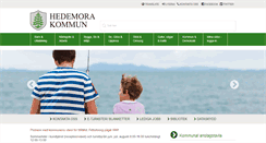 Desktop Screenshot of hedemora.se