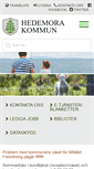 Mobile Screenshot of hedemora.se